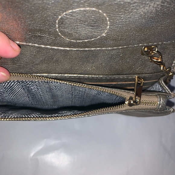 Gold marbled crossover clutch - Picture 6 of 8